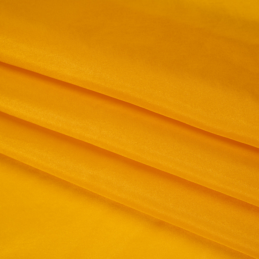 China Silk/Habotai - Sunflower Yellow- Famous Australian Designer Deadstock - Folded
