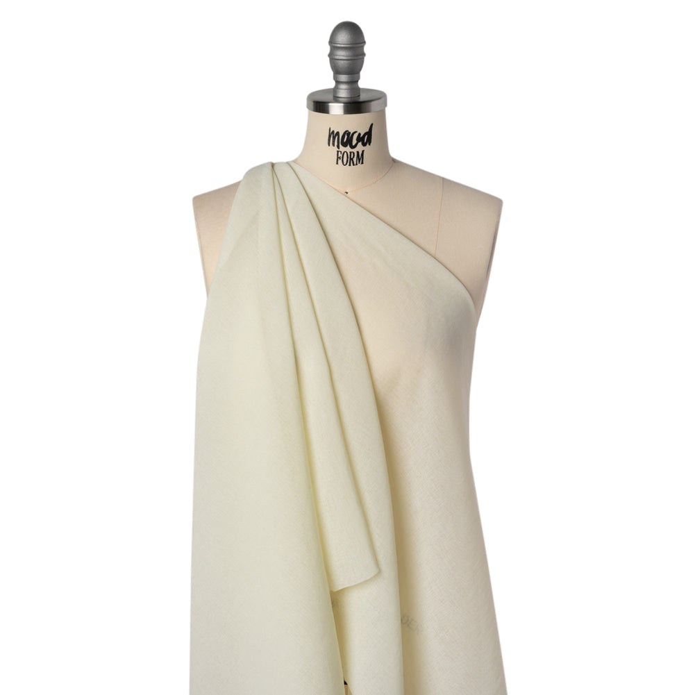 Crisp Polyester Gauze - Lemon Juice - Famous Australian Famous Australian Designer Deadstock - Drape