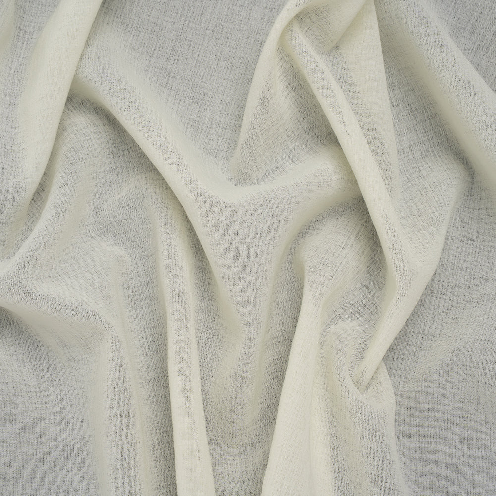 Crisp Polyester Gauze - Lemon Juice - Famous Australian Famous Australian Designer Deadstock