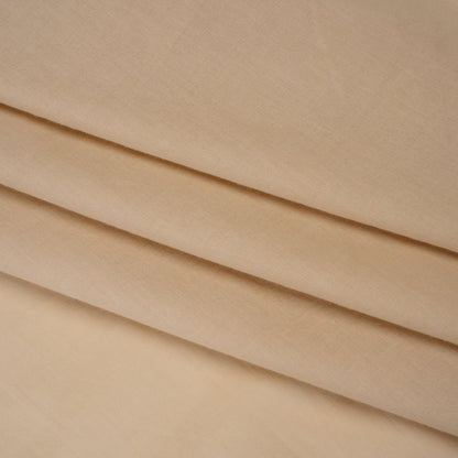 Cotton Voile Lining - Amberlight Beige - Famous Australian Designer Deadstock