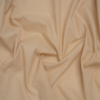 Cotton Voile Lining - Amberlight Beige - Famous Australian Designer Deadstock