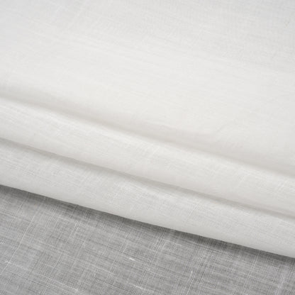 Lightweight Ramie Woven - Ivory - Famous Australian Designer Deadstock