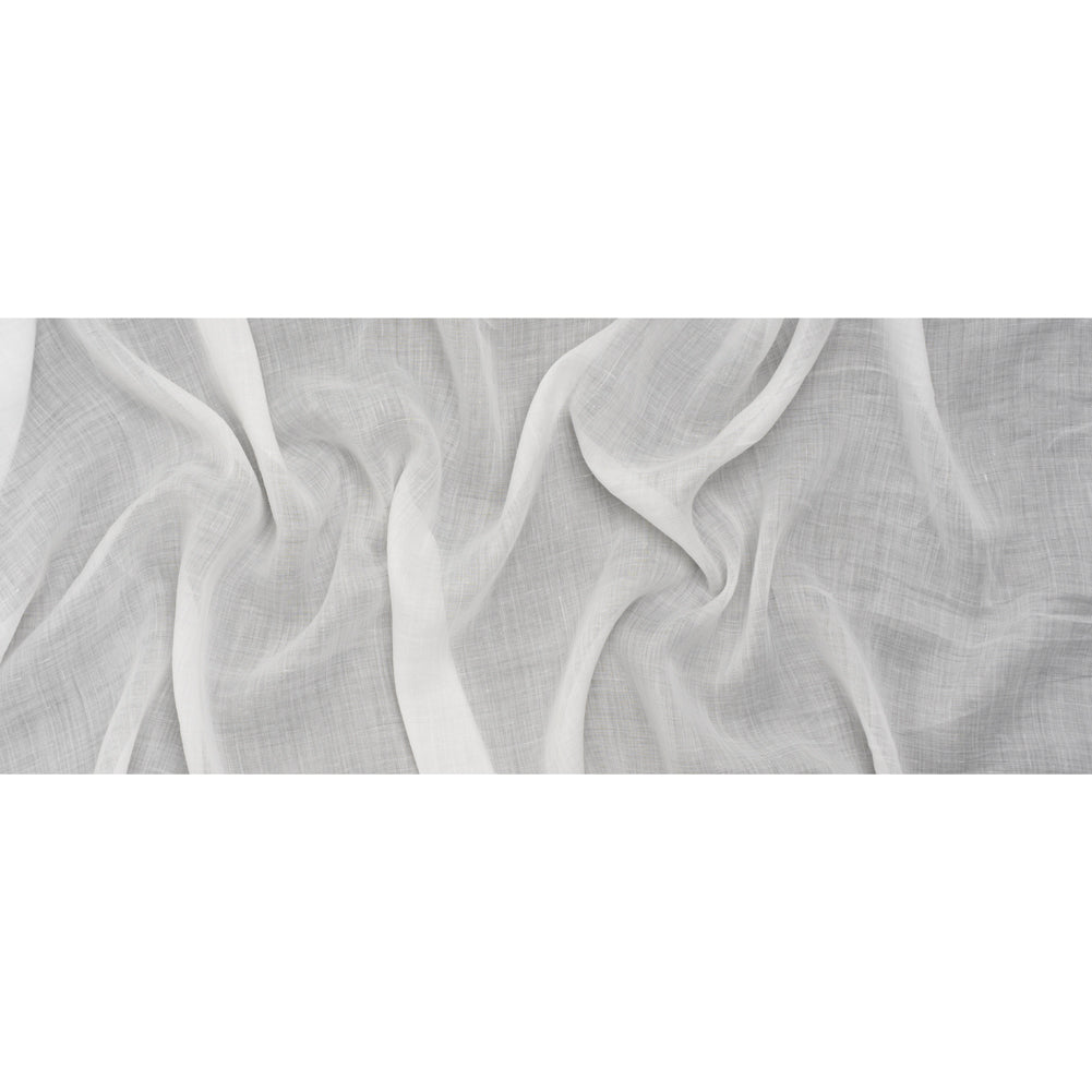 Lightweight Ramie Woven - Ivory - Famous Australian Designer Deadstock - Full