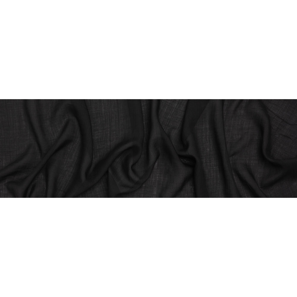 Textured Cotton Lawn - Black - Full