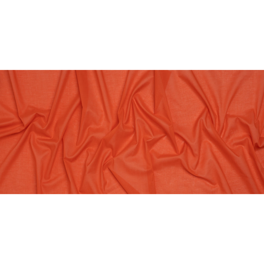 Cotton Voile Lining - Tangerine Tango - Famous Australian Designer Deadstock - Full