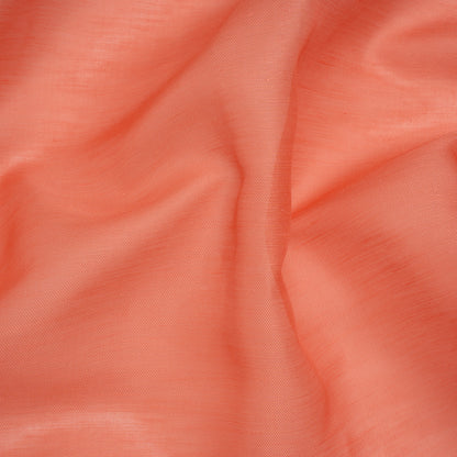 Cotton, Polyester and Silk Scrim - Guava - Famous Australian Designer Deadstock