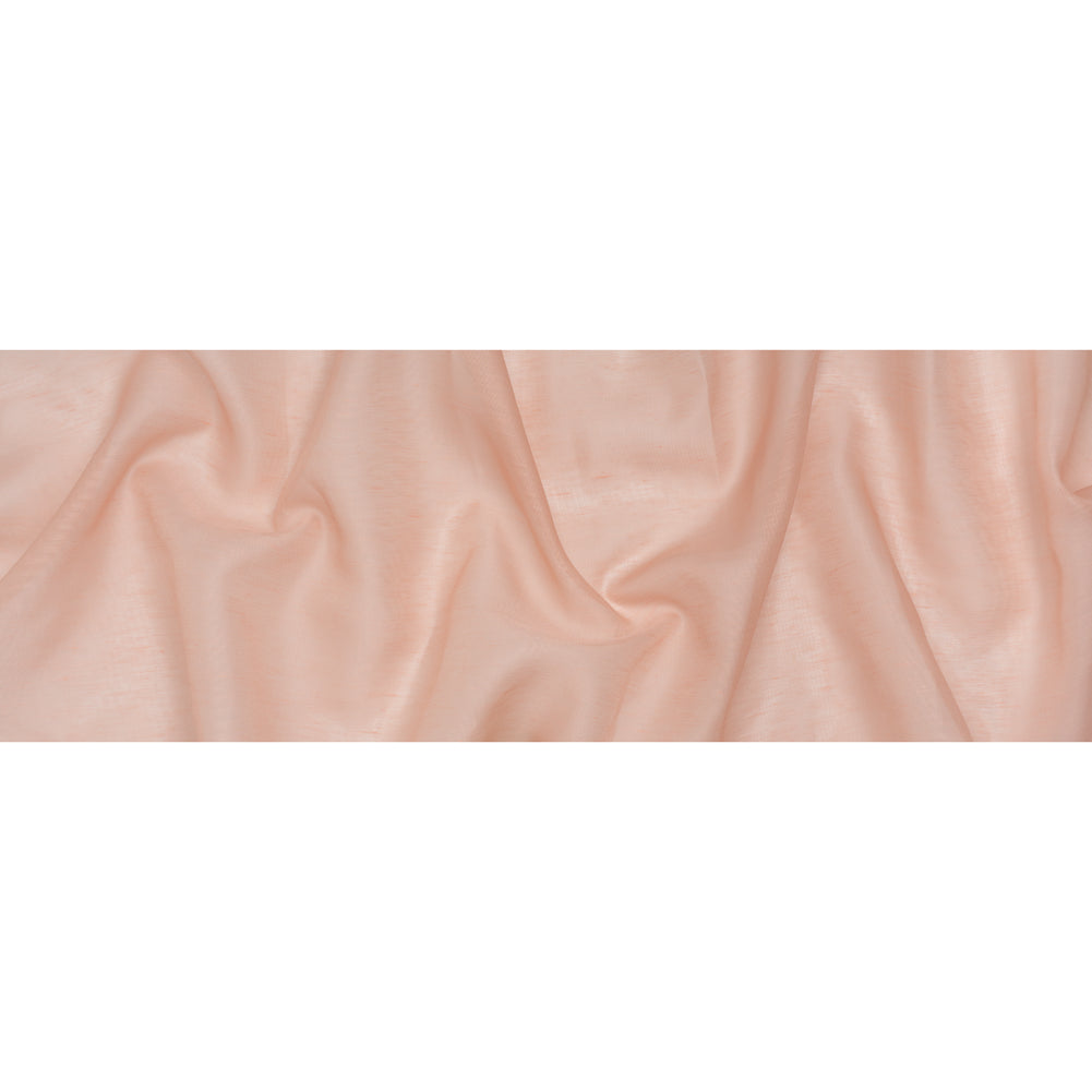 Linen and Silk Scrim - Ballet Pink - Famous Australian Designer Deadstock - Full
