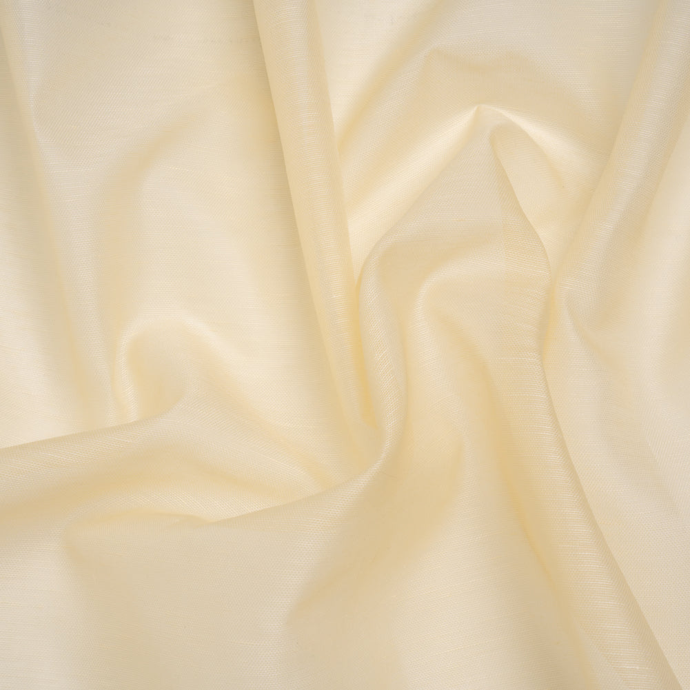 Linen and Silk Scrim - Shortbread - Famous Australian Designer Deadstock