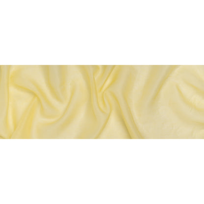 Linen and Silk Scrim - Light Lemon - Famous Australian Designer Deadstock