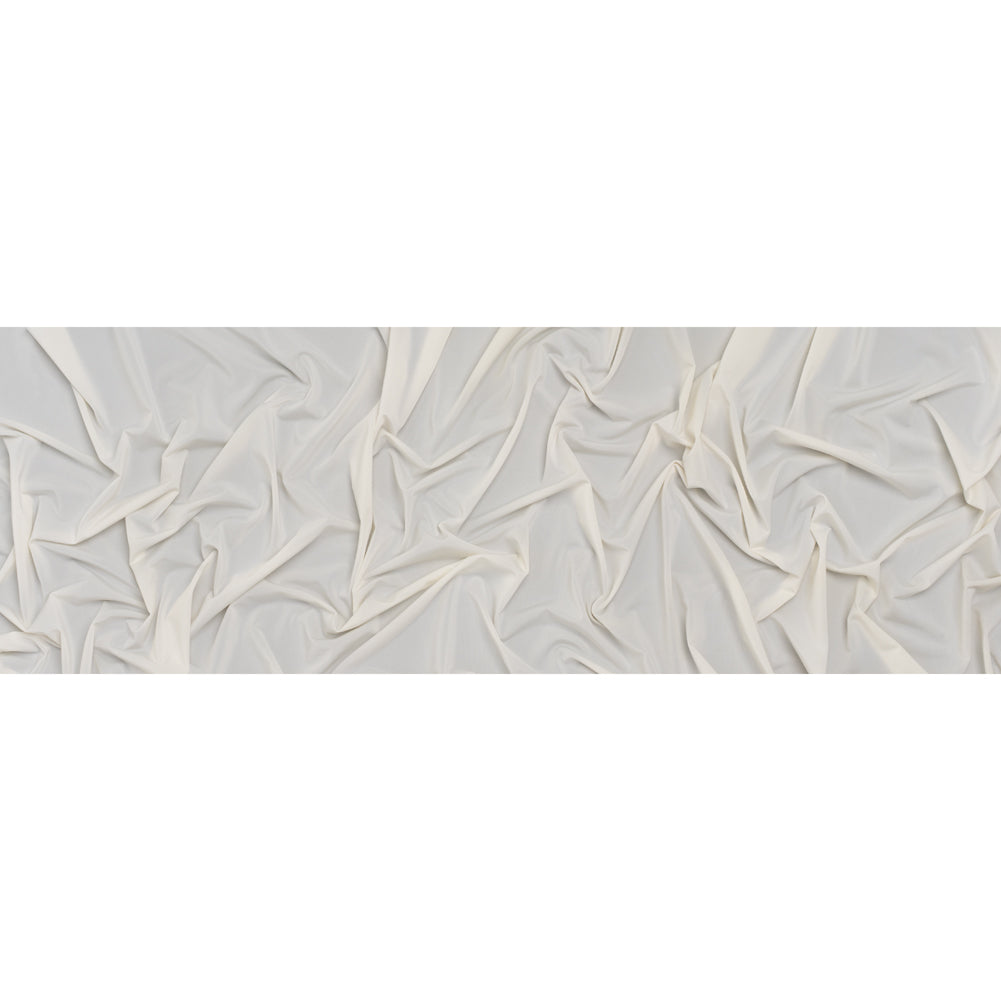 Stretch Polyester Jersey - White Asparagus - Famous Australian Designer Deadstock - Full