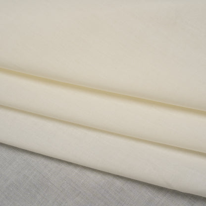 Cotton Voile Lining - White Smoke - Famous Australian Designer Deadstock