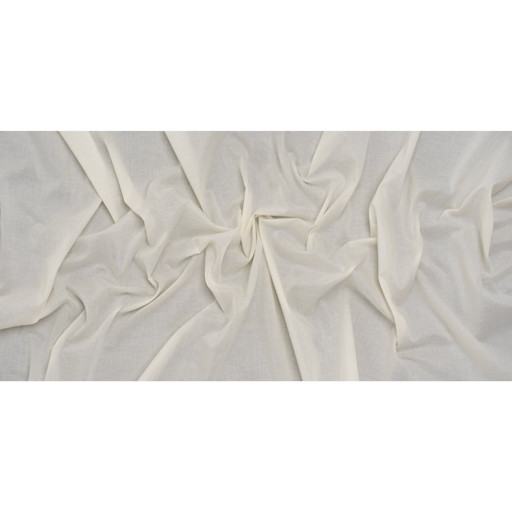 Cotton Voile Lining - White Smoke - Famous Australian Designer Deadstock - Full