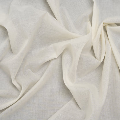 Cotton Voile Lining - White Smoke - Famous Australian Designer Deadstock