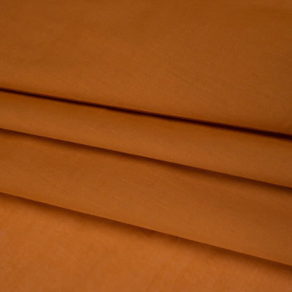 Cotton Voile Lining - Burnt Orange - Famous Australian Designer Deadstock