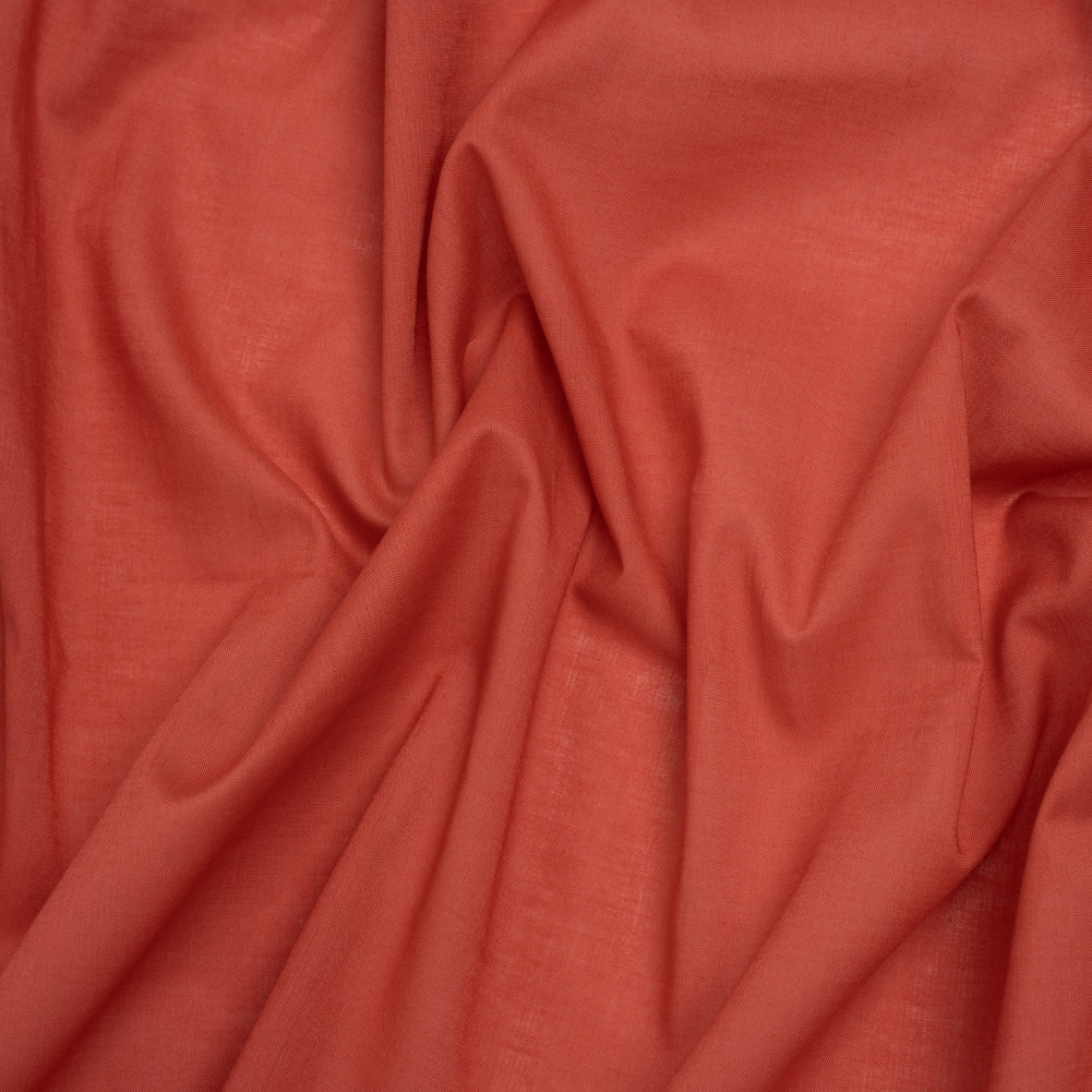 Cotton Voile Lining - Paprika - Famous Australian Designer Deadstock