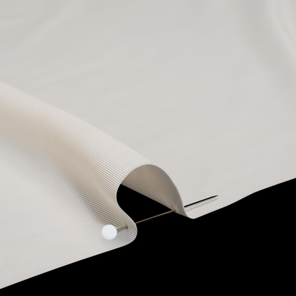 Stretch Polyester Jersey - Bleached Sand - Famous Australian Designer Deadstock - Detail