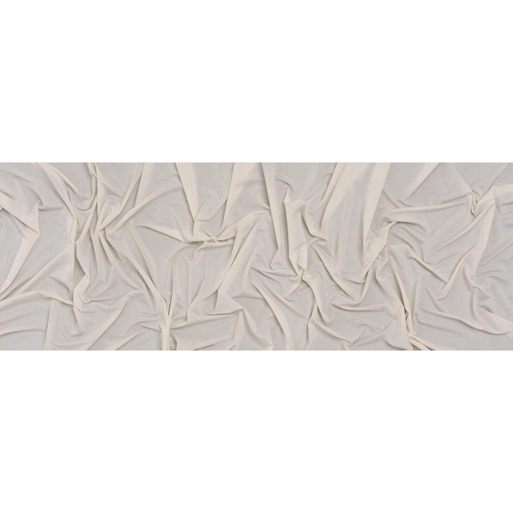 Stretch Polyester Jersey - Bleached Sand - Famous Australian Designer Deadstock - Full