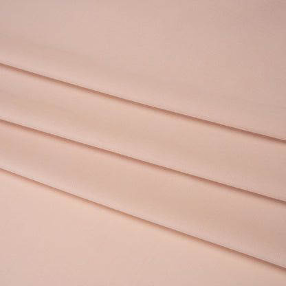 Stretch Polyester Jersey - Candlelight Peach - Famous Australian Designer Deadstock
