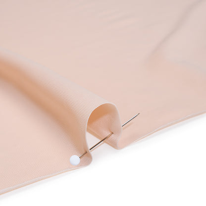 Stretch Polyester Jersey - Candlelight Peach - Famous Australian Designer Deadstock
