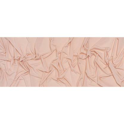 Stretch Polyester Jersey - Candlelight Peach - Famous Australian Designer Deadstock