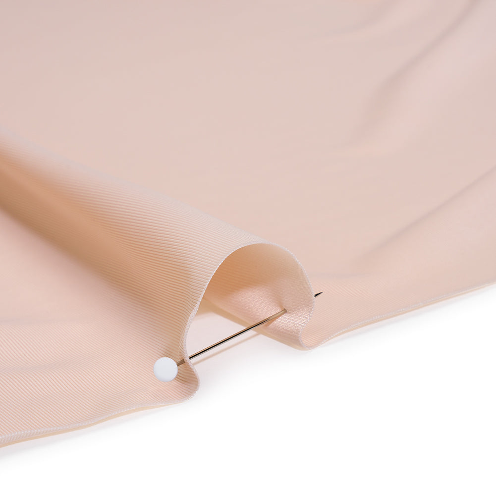 Stretch Polyester Jersey - Cloud Pink - Famous Australian Designer Deadstock - Detail