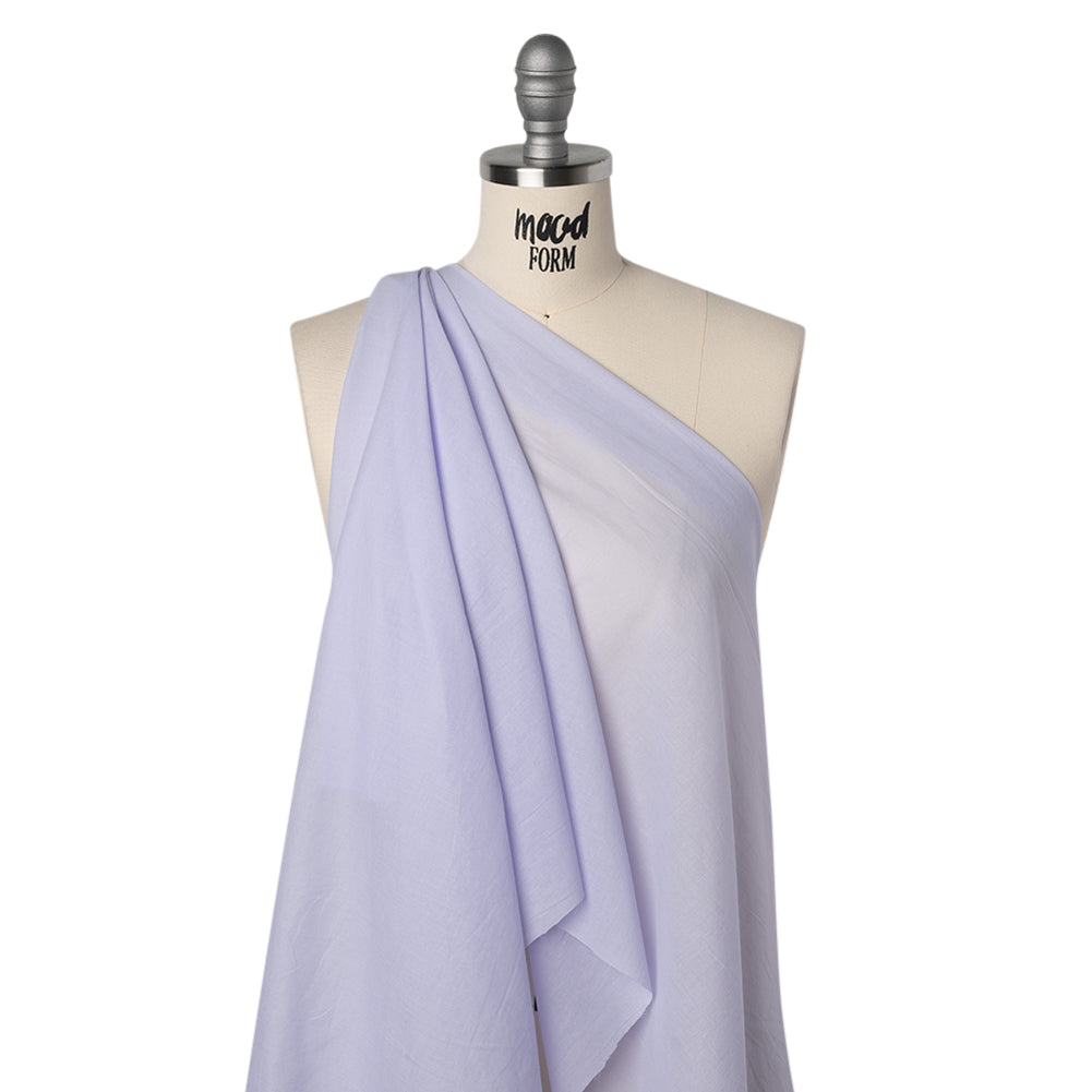 Cotton Voile Lining - Pale Lilac - Famous Australian Designer Deadstock - Drape