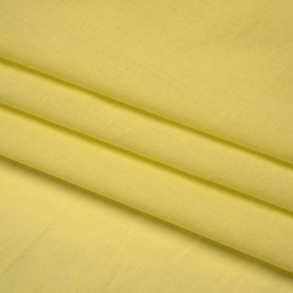 Cotton Voile Lining - Bright Lemon - Famous Australian Designer Deadstock