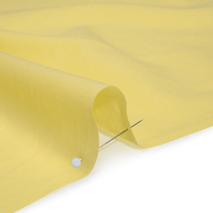Cotton Voile Lining - Bright Lemon - Famous Australian Designer Deadstock