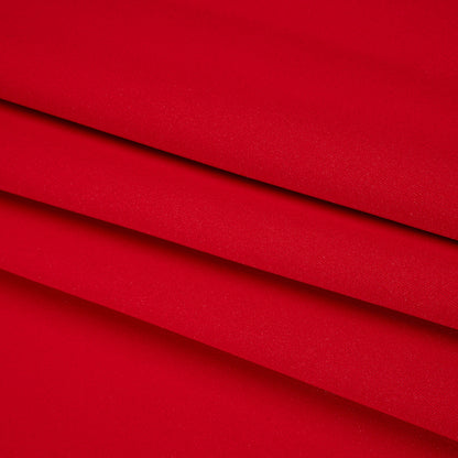 Stretch Polyester Scuba Knit - Red - Designer Deadstock