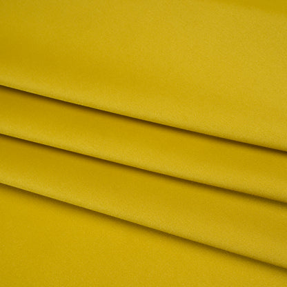 Stretch Polyester Charmeuse - Citron Yellow - Designer Deadstock