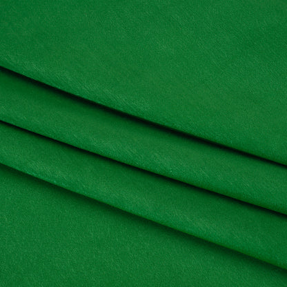 Polyester Crepe Back Satin - Kelly Green - Designer Deadstock