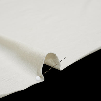 Stretch Polyester Jersey - Ivory - Designer Deadstock