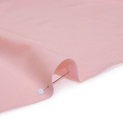 Stretch Polyester Jersey - Petal Pink - Designer Deadstock