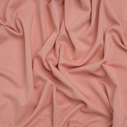 Stretch Viscose Jersey - Peony Pink - Designer Deadstock