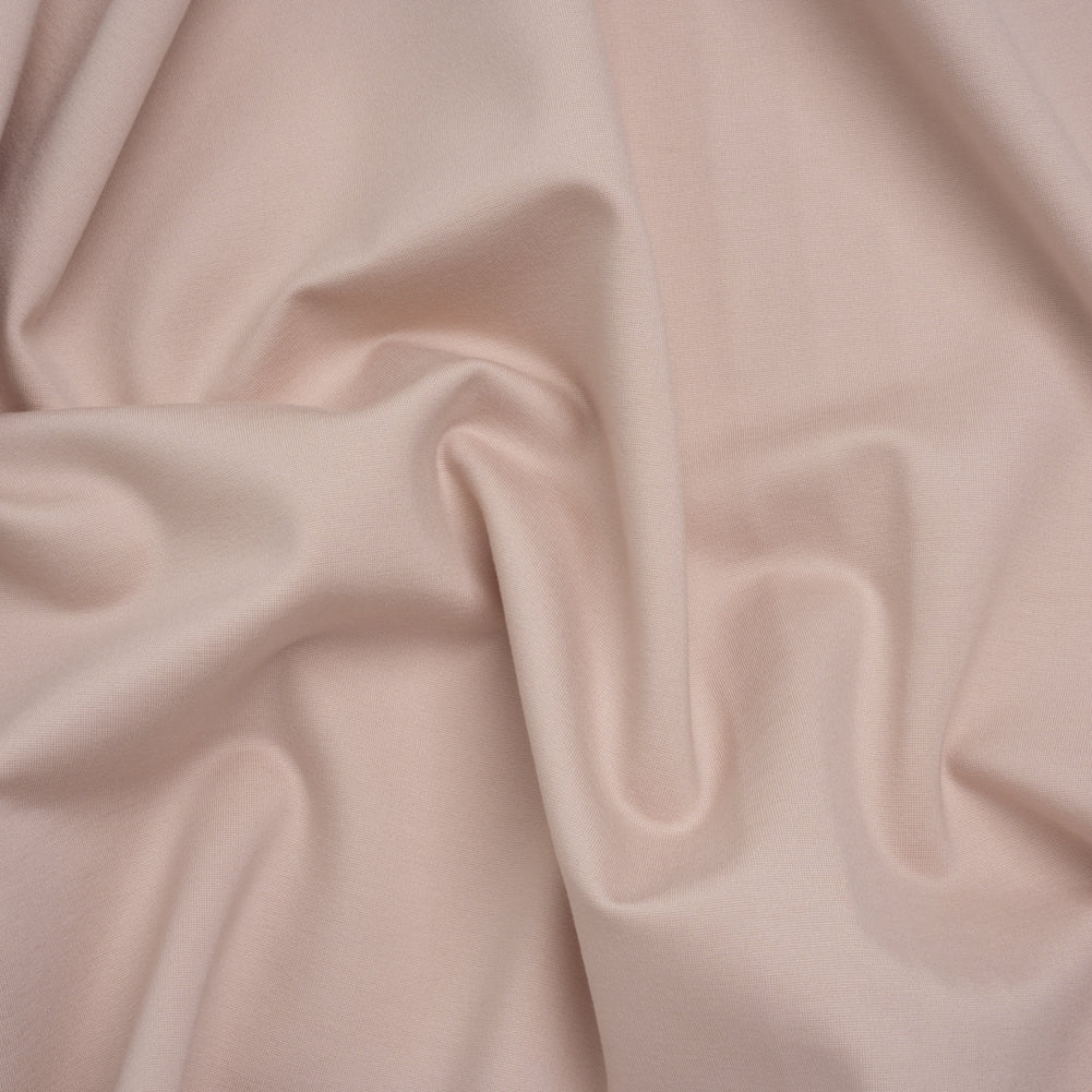 Stretch Ponte Knit - Truffle Pink - Designer Deadstock