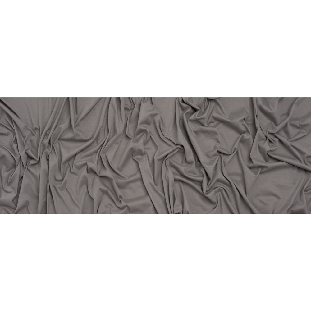 Cotton Jersey - Gray - Designer Deadstock - Full