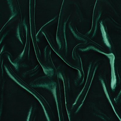 Rayon-Silk Velvet - Hunter Green - Cicero Collection