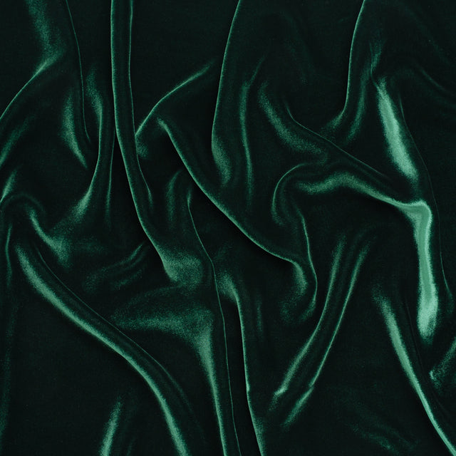 Rayon-Silk Velvet - Hunter Green - Cicero Collection