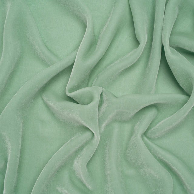 Rayon-Silk Velvet - Mint - Cicero Collection
