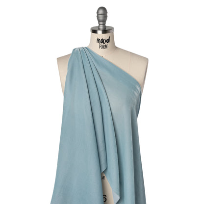 Rayon-Silk Velvet - Sky Blue - Cicero Collection Drape