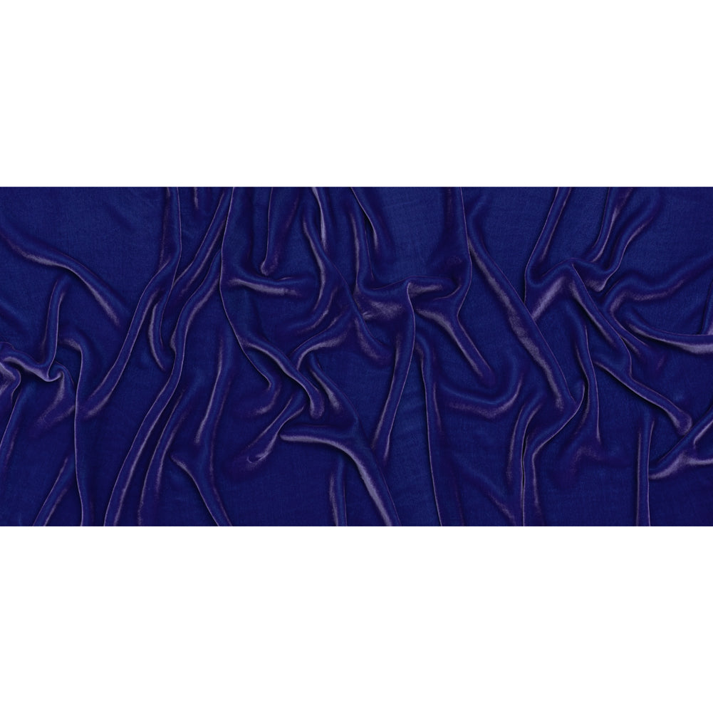 Rayon-Silk Velvet - Royal Blue - Cicero Collection - Full