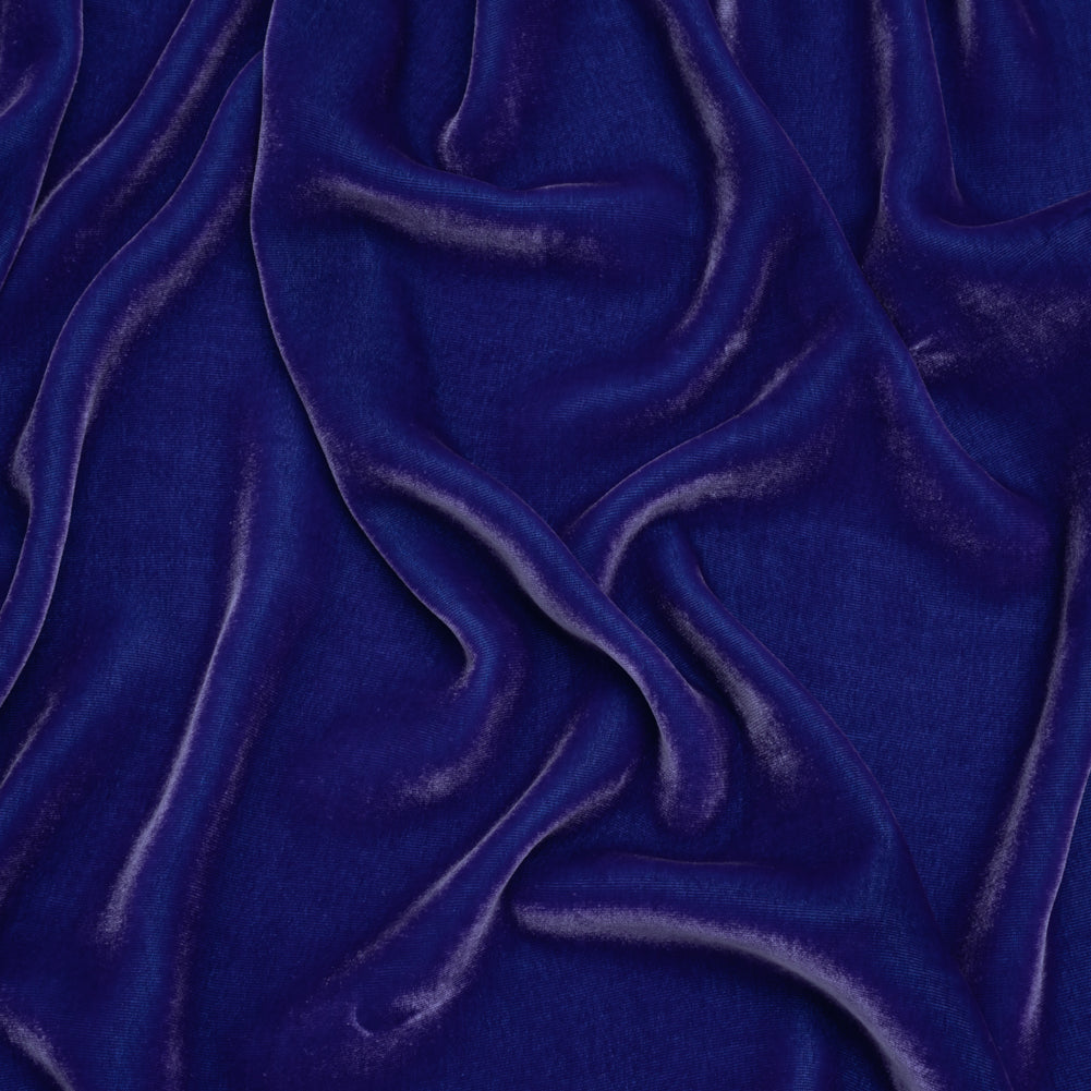 Rayon-Silk Velvet - Royal Blue - Cicero Collection