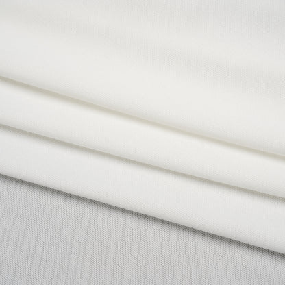Knit Polyester Lining 70 Denier - Ivory - Designer Deadstock