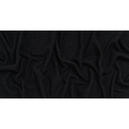 Wool Blend Boucle Tweed - Black - Deadstock
