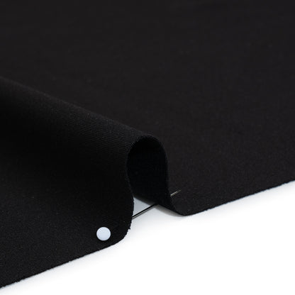 Lightweight Stretch Ponte Knit - Black - Hesperia Collection Detail
