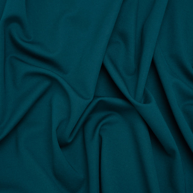Lightweight Stretch Ponte Knit - Teal - Hesperia Collection