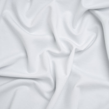 Lightweight Stretch Ponte Knit - Whisper White - Hesperia Collection