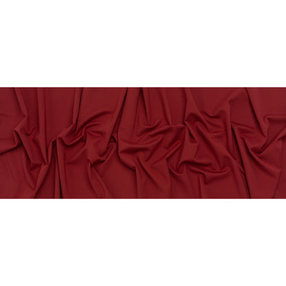 Lightweight Stretch Ponte Knit - Burgundy - Hesperia Collection - Full