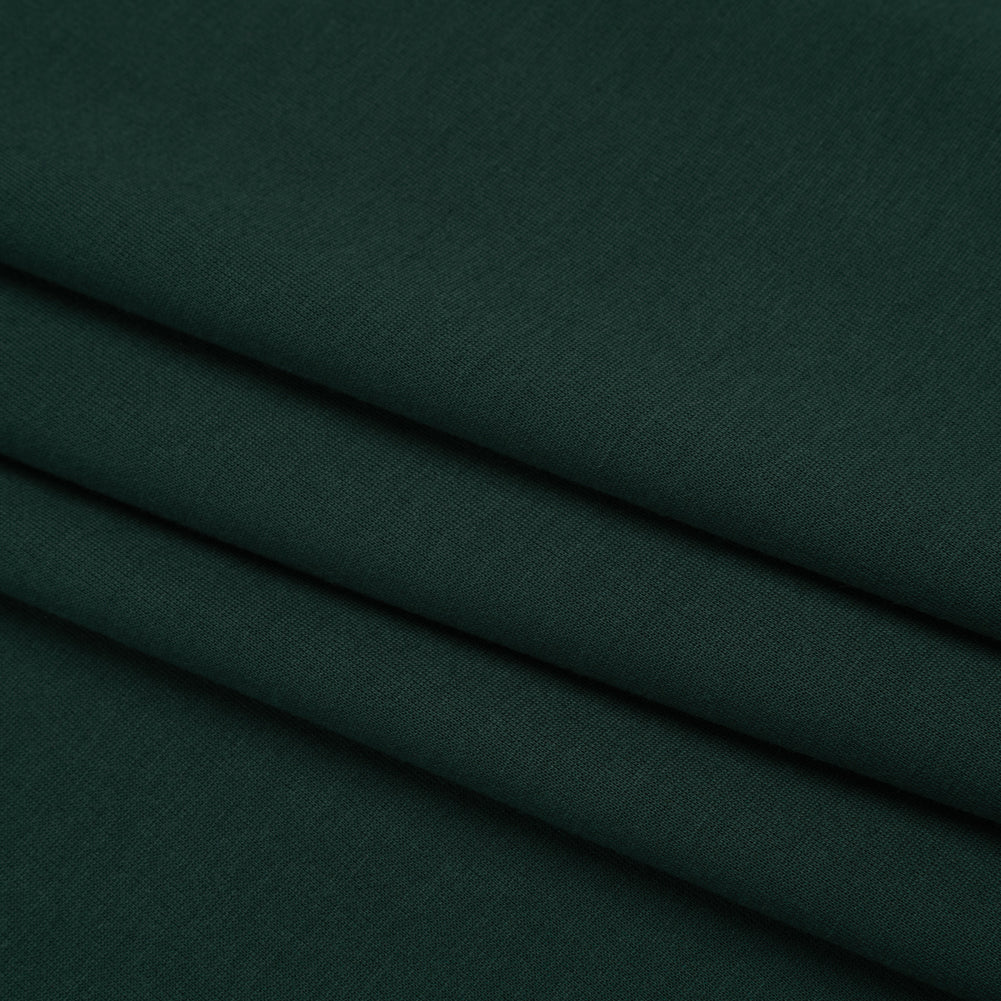 Lightweight Stretch Ponte Knit - Deep Forest - Hesperia Collection Folded