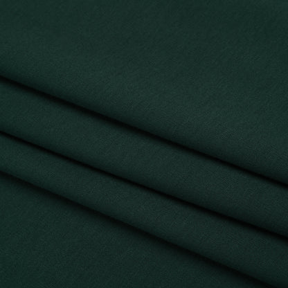 Lightweight Stretch Ponte Knit - Deep Forest - Hesperia Collection Folded